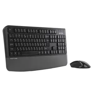 Комплект (клавиатура, мышь) беспроводной A4Tech Fstyler FG2500S Plus Grey UA