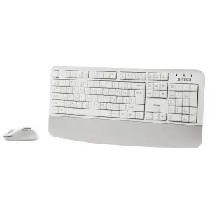 Комплект (клавіатура, мишка) бездротовий A4Tech Fstyler FG2500S Plus White UA