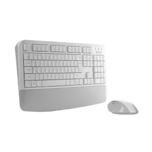 Комплект (клавиатура, мышь) беспроводной A4Tech Fstyler FG2500S Plus White UA