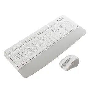 Комплект (клавиатура, мышь) беспроводной A4Tech Fstyler FG2500S Plus White UA