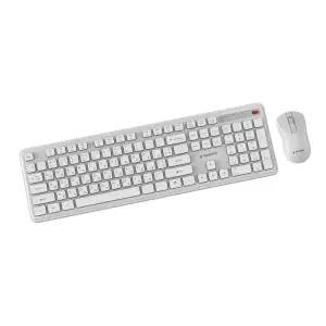 Комплект (клавіатура, миша) бездротовий Gembird KBS-WPS-01-W-CYRL White UA