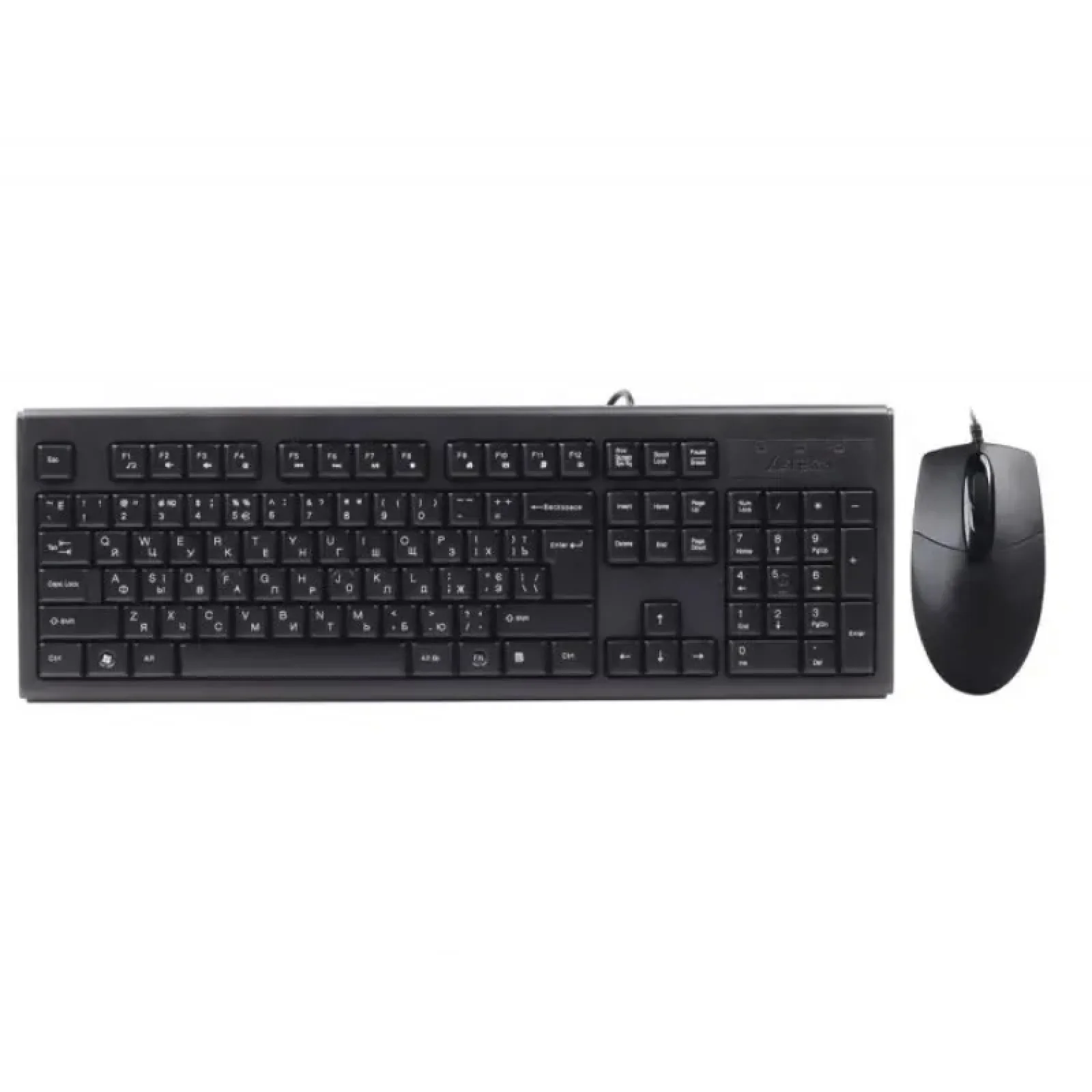 Комплект (клавіатура, миша) A4Tech KR-8372S Black, KR-8372S (Black) UA
