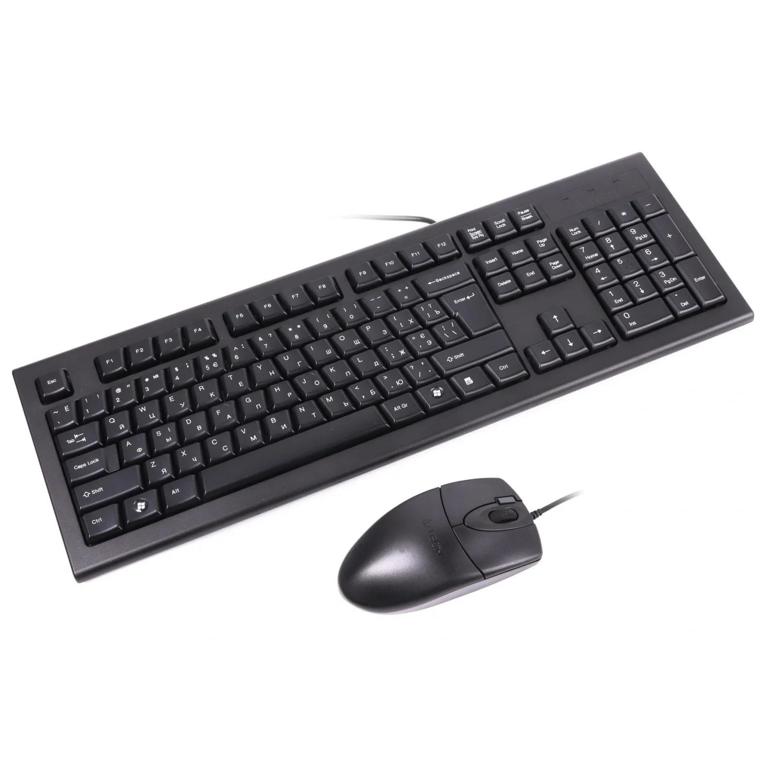 Комплект (клавиатура, мышь) A4Tech KRS-8520D Black USB UA