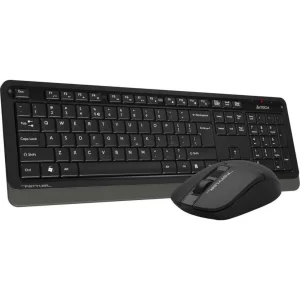 Комплект (клавиатура, мышь) беспроводной A4Tech FG1012S Black/Grey, FG1012S (Black) UA