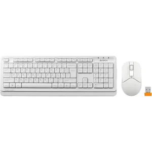 Комплект (клавіатура, миша) бездротовий A4Tech FG1012 White USB, FG1012 (White) UA