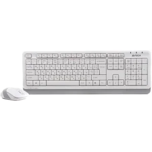 Комплект (клавіатура, миша) бездротовий A4Tech Bloody FG1010 White USB, FG1010 (White) UA