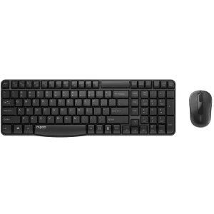 Комплект (клавиатура, мышь) Rapoo X1800S Combo Wireless Black, X1800S Black UA