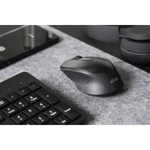 Комплект (клавіатура, миша) бездротовий 2E MK420 Black (2E-MK420WB_UA) UA