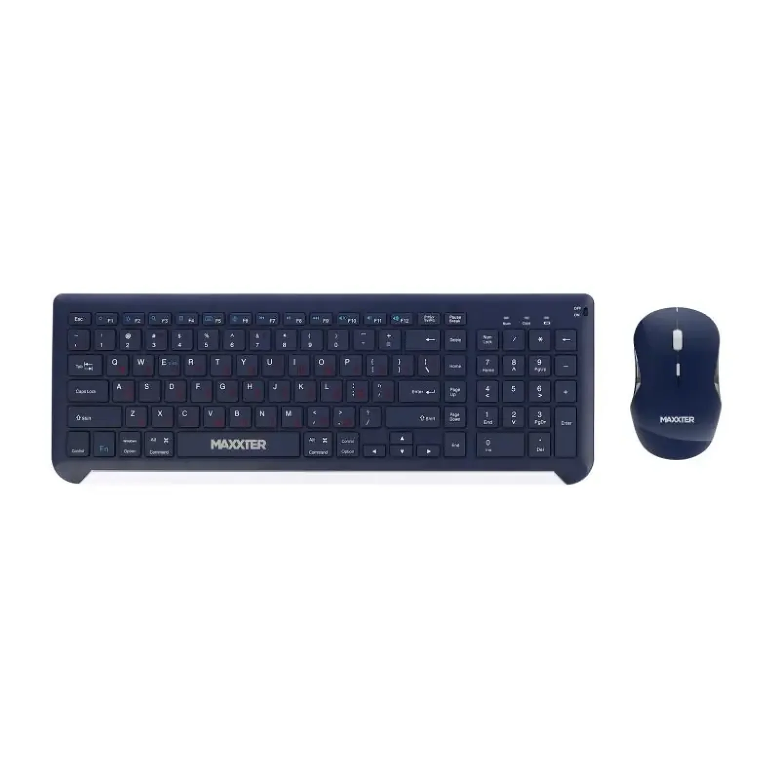Комплект (клавиатура, мышь) Maxxter KMS-WCM-01BL-UA Dark Blue UA