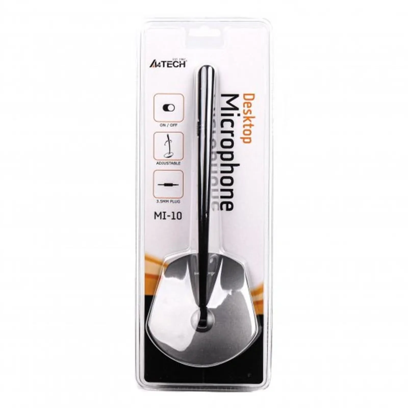 Мікрофон A4Tech MI-10 Grey, MI-10 (Grey) UA