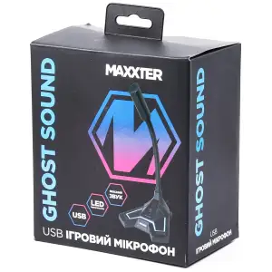 Мікрофон Maxxter Ghost Sound UA