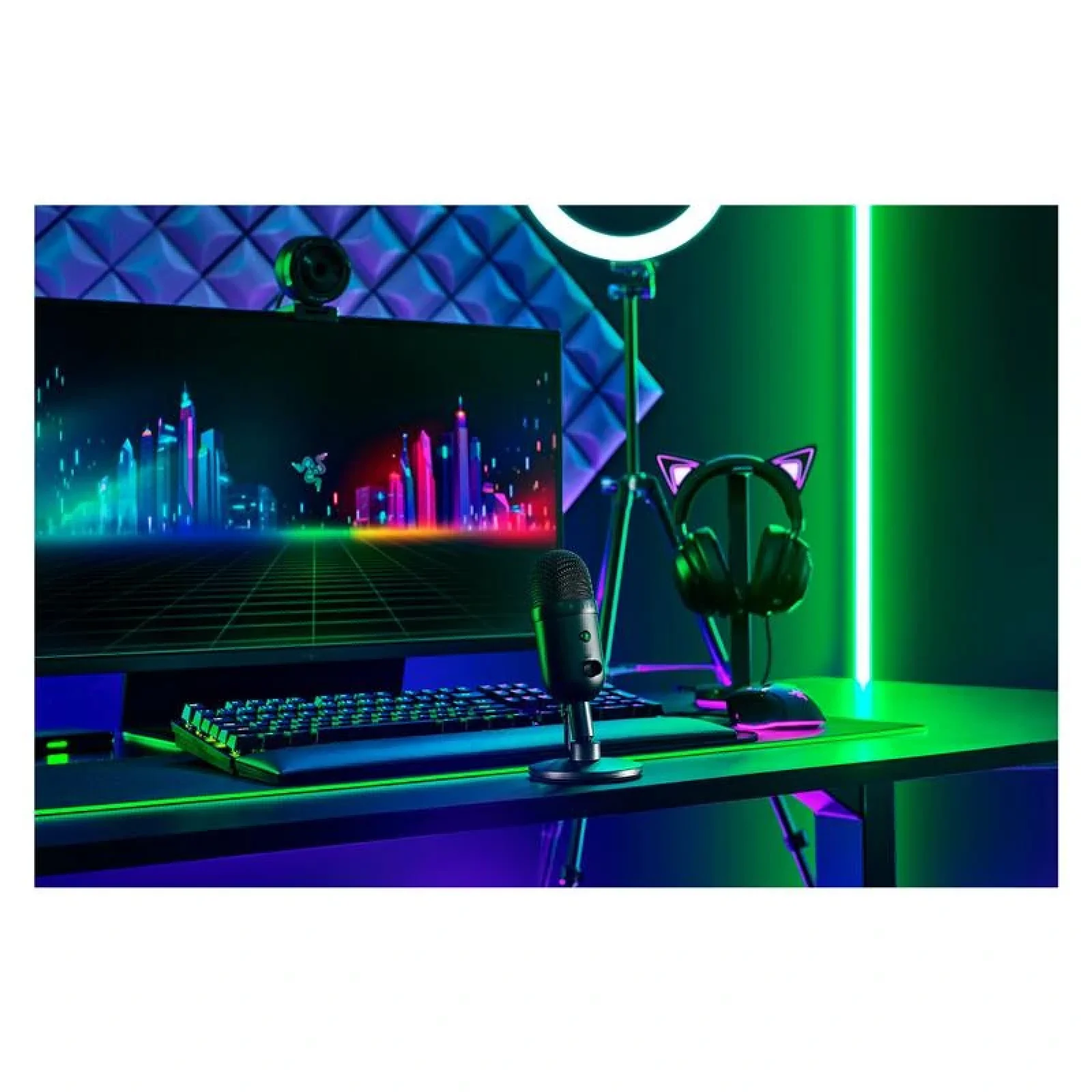 Мікрофон Razer Seiren V3 mini Black (RZ19-05050100-R3M1) UA