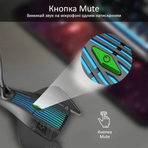 Микрофон Vertux VertuMic-1 Black, vertumic-1.black UA