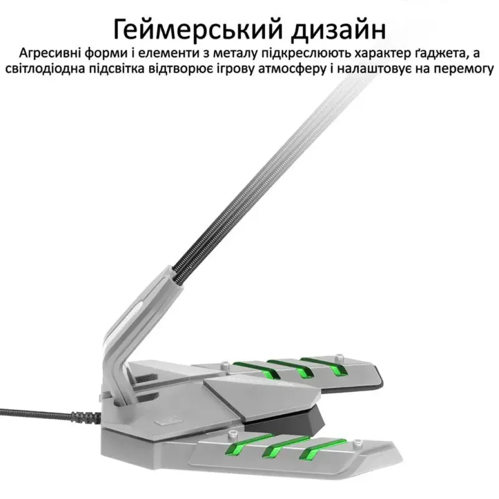 Микрофон Vertux Streamer-3 Grey UA