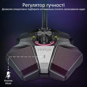 Мікрофон Vertux Condor Black UA