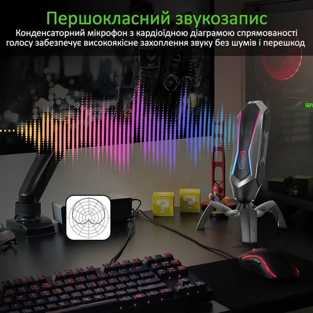 Микрофон Vertux Marshal Black, marshal.black UA