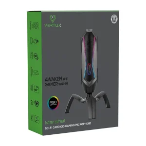 Микрофон Vertux Marshal Black, marshal.black UA