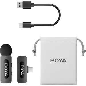Мікрофон BOYA BY-V10 Type-C Black UA