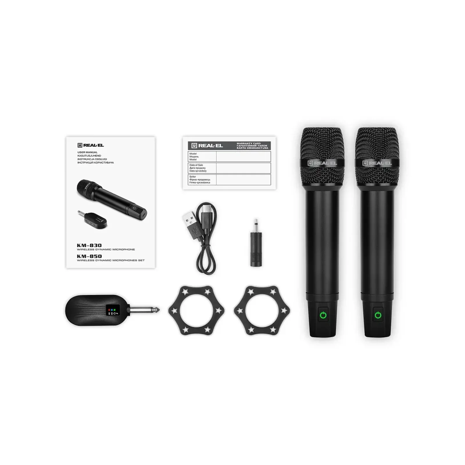 Мікрофон REAL-EL KM-850 UA