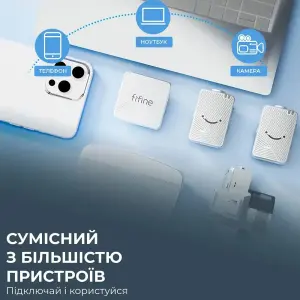 Мікрофон Fifine M9W White UA