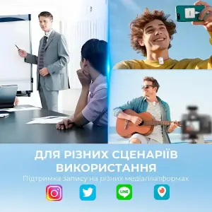 Мікрофон Fifine M9W White UA