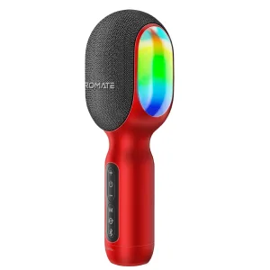 Микрофон для караоке Promate VocalMic Bluetooth LED Red (vocalmic.red) UA