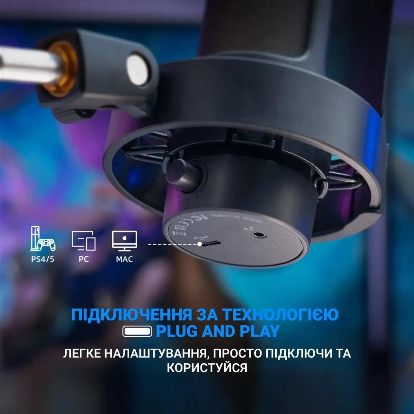 Микрофон Fifine A8T Black UA