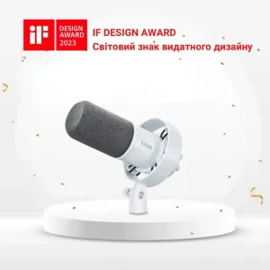 Мікрофон Fifine T688W White UA