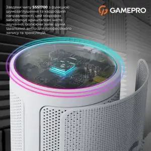 Микрофон GamePro White (UGM105W) UA