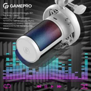 Микрофон GamePro White (UGM105W) UA