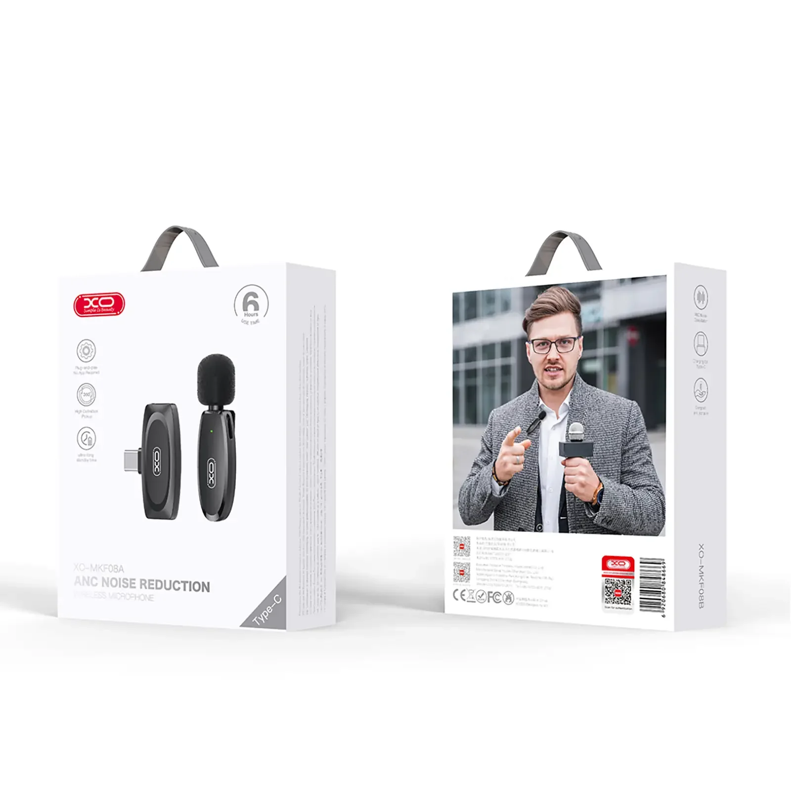 Мікрофон XO MKFO8A.black UA