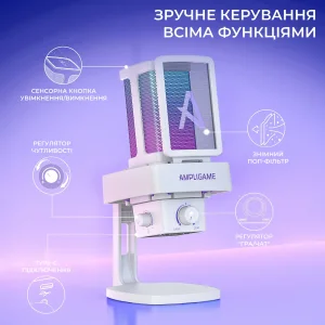 Мікрофон Fifine Q8PROW White UA