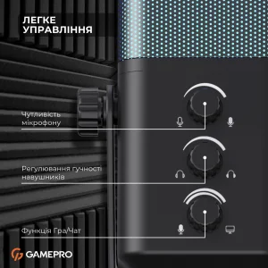Мікрофон GamePro UGM117B UA