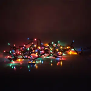 Світлодіодна гірлянда ColorWay (CW-G-100L10VMC) 100LED, 10м, 8 функцій, різнокольорова, 220V UA