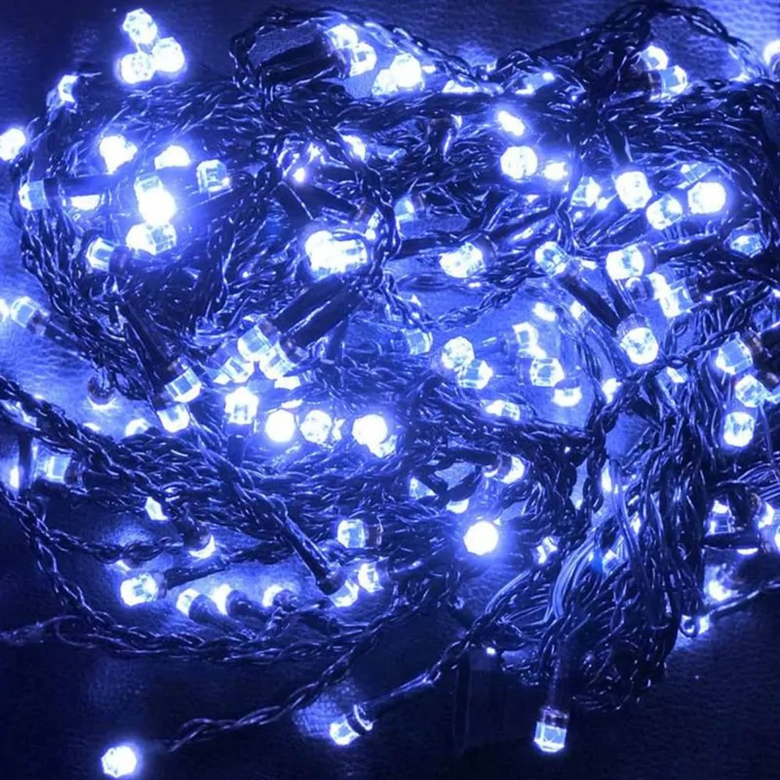 Светодиодная гирлянда ColorWay (CW-GW-300L33VWFBL) штора 300LED, 3м, синий цвет, 220V