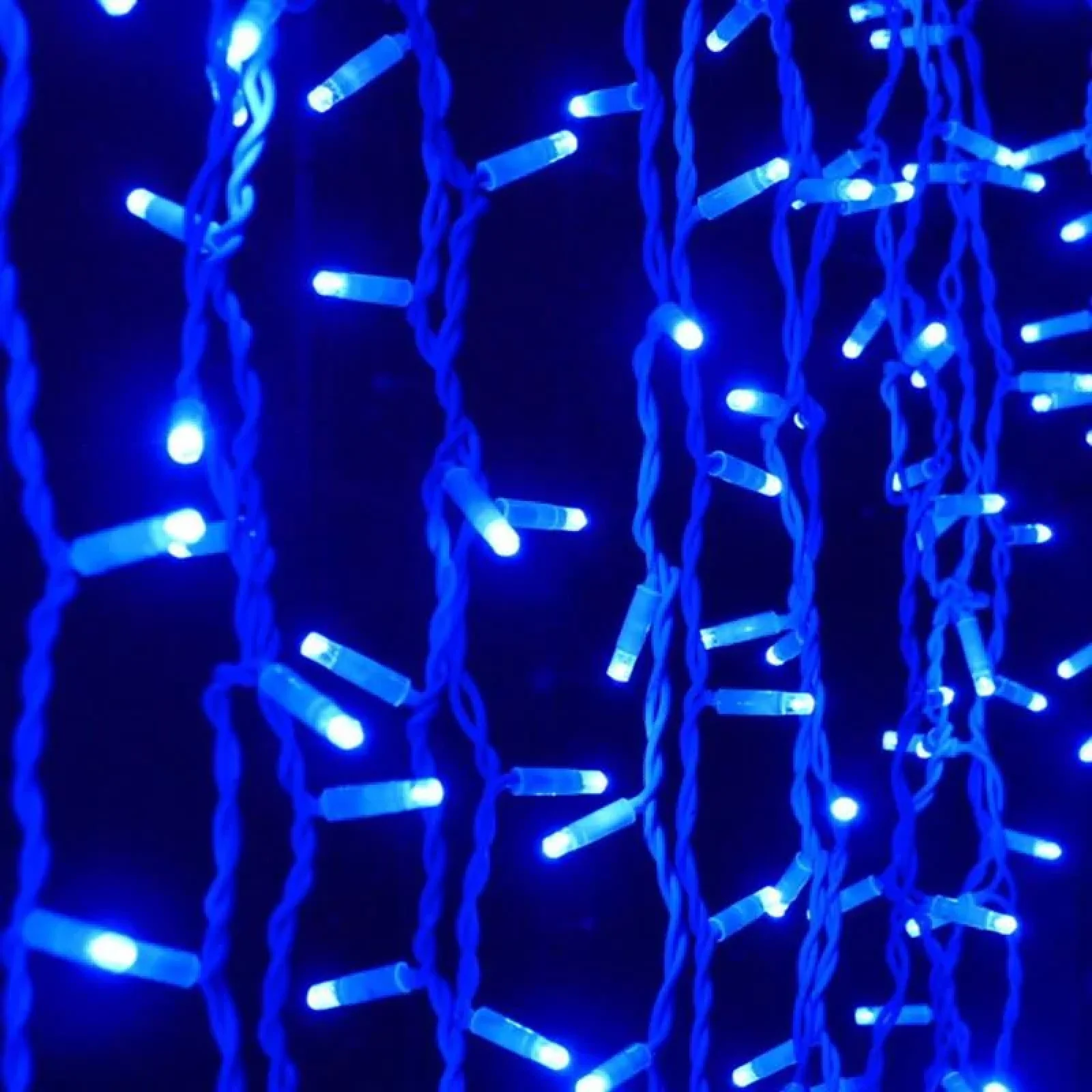 Світлодіодна гірлянда ColorWay (CW-GO-100L10BL) 100LED, 10м, синє світло UA