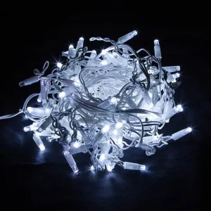 Світлодіодна гірлянда ColorWay (CW-GOF-192L66VCW) бахрома 192LED, 6м, холодне світло UA