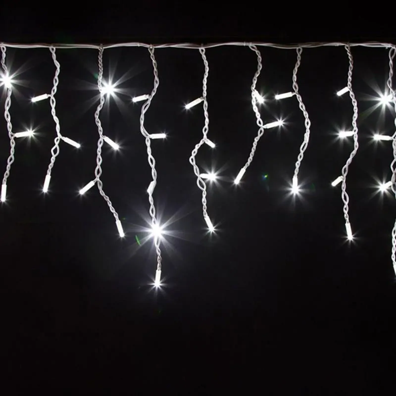 Світлодіодна гірлянда ColorWay (CW-GOF-192L66VCW) бахрома 192LED, 6м, холодне світло UA