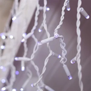 Світлодіодна гірлянда ColorWay (CW-GOF-192L66VCW) бахрома 192LED, 6м, холодне світло UA