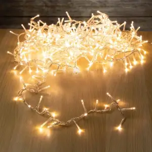 Світлодіодна гірлянда ColorWay (CW-G-200L20U) 200LED, 20м, 8 функцій, теплий колір, USB UA