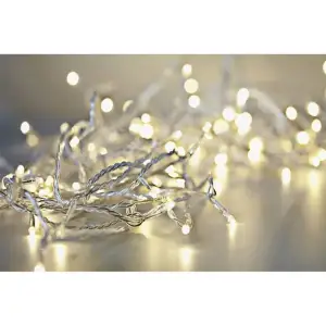 Світлодіодна гірлянда ColorWay (CW-G-200L20U) 200LED, 20м, 8 функцій, теплий колір, USB UA