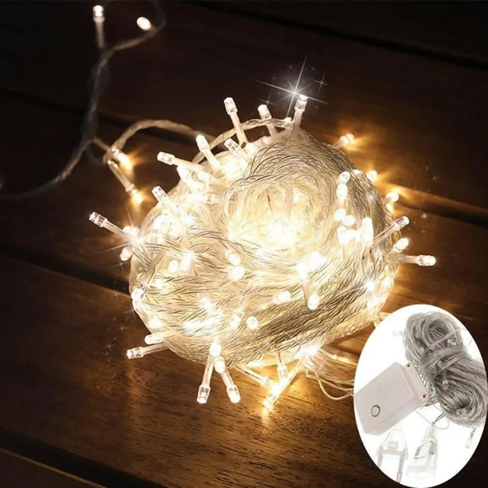 Світлодіодна гірлянда ColorWay (CW-G-50L5V) 50LED, 5м, 8 функцій UA