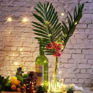 Світлодіодна гірлянда ColorWay (CW-G-100L10NU) 100LED, 10м, 8 функцій, теплий колір USB UA