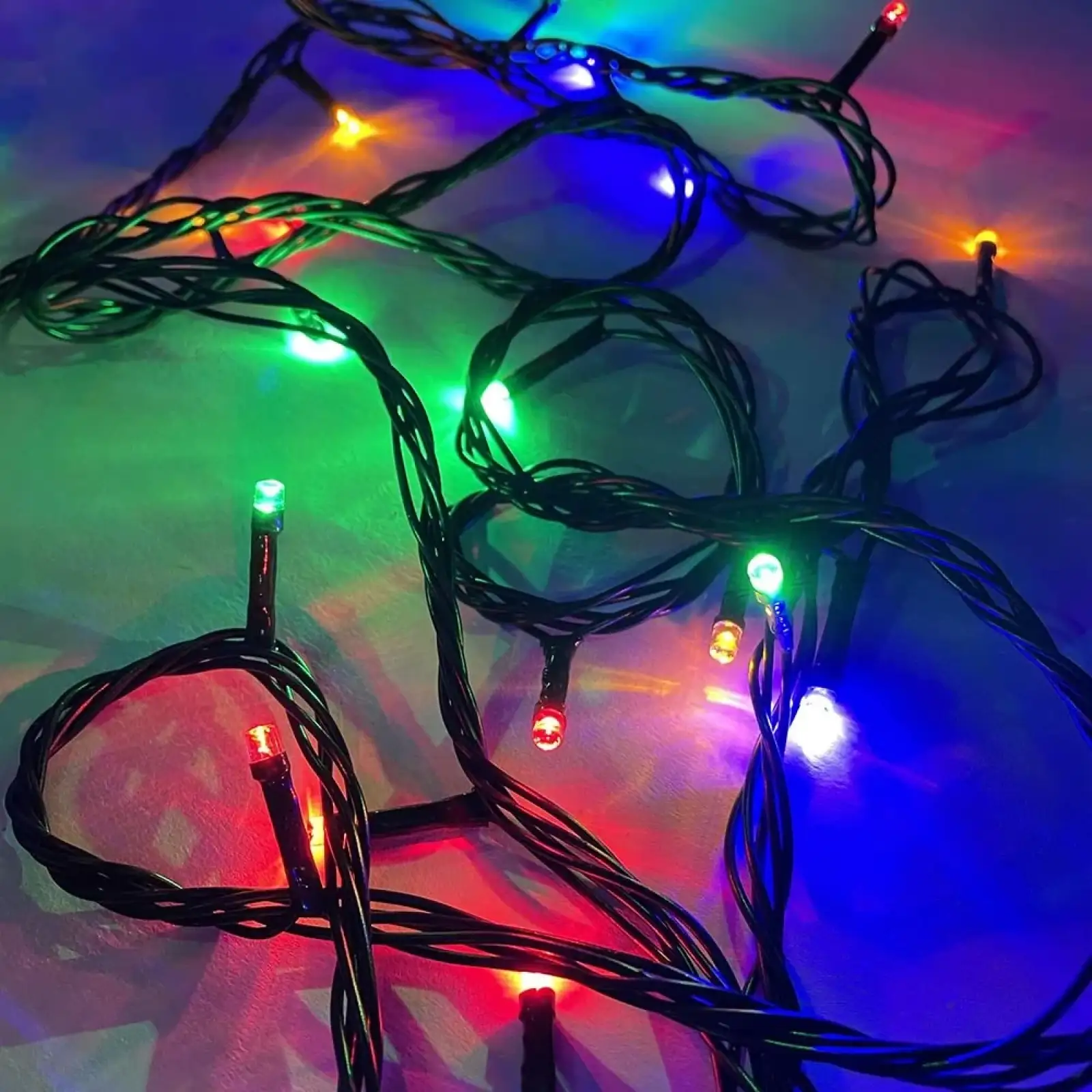 Світлодіодна гірлянда ColorWay (CW-G-100L10UMC) 100LED, 10м, 8 функцій UA