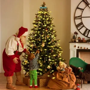 Світлодіодна гірлянда ColorWay (CW-G-126L91CU) 126LED, 9x1.5м, 8 функцій, теплий колір USB UA