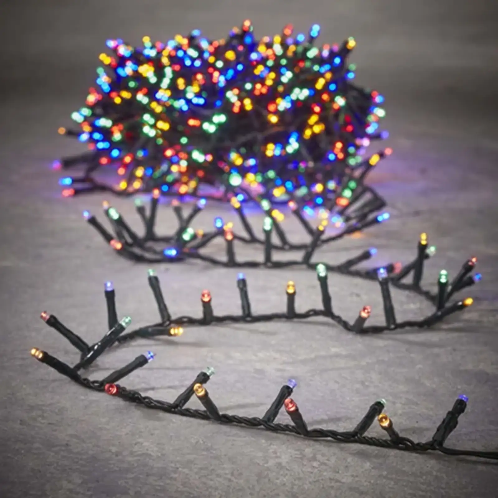 Світлодіодна гірлянда ColorWay (CW-G-200L20UMC) 200LED, 20м, 8 функцій UA