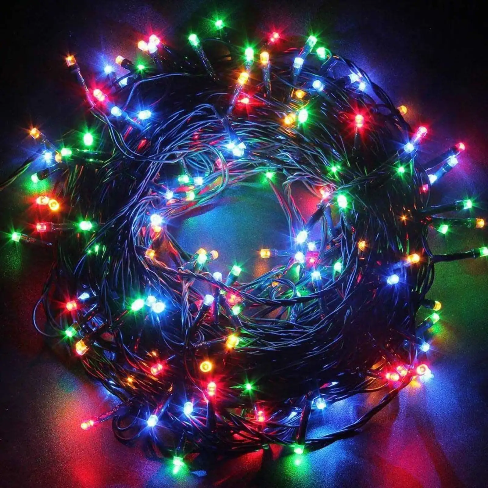 Світлодіодна гірлянда ColorWay (CW-G-200L20UMC) 200LED, 20м, 8 функцій UA
