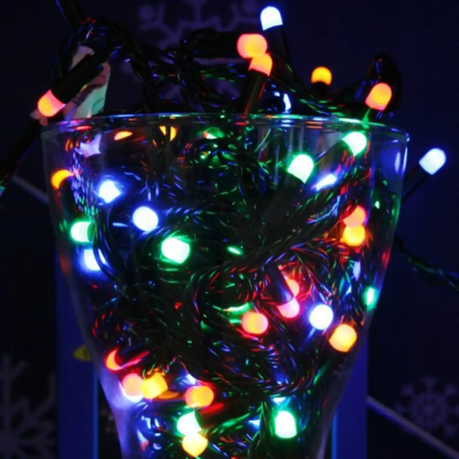 Світлодіодна гірлянда ColorWay (CW-G-200L20UMC) 200LED, 20м, 8 функцій UA