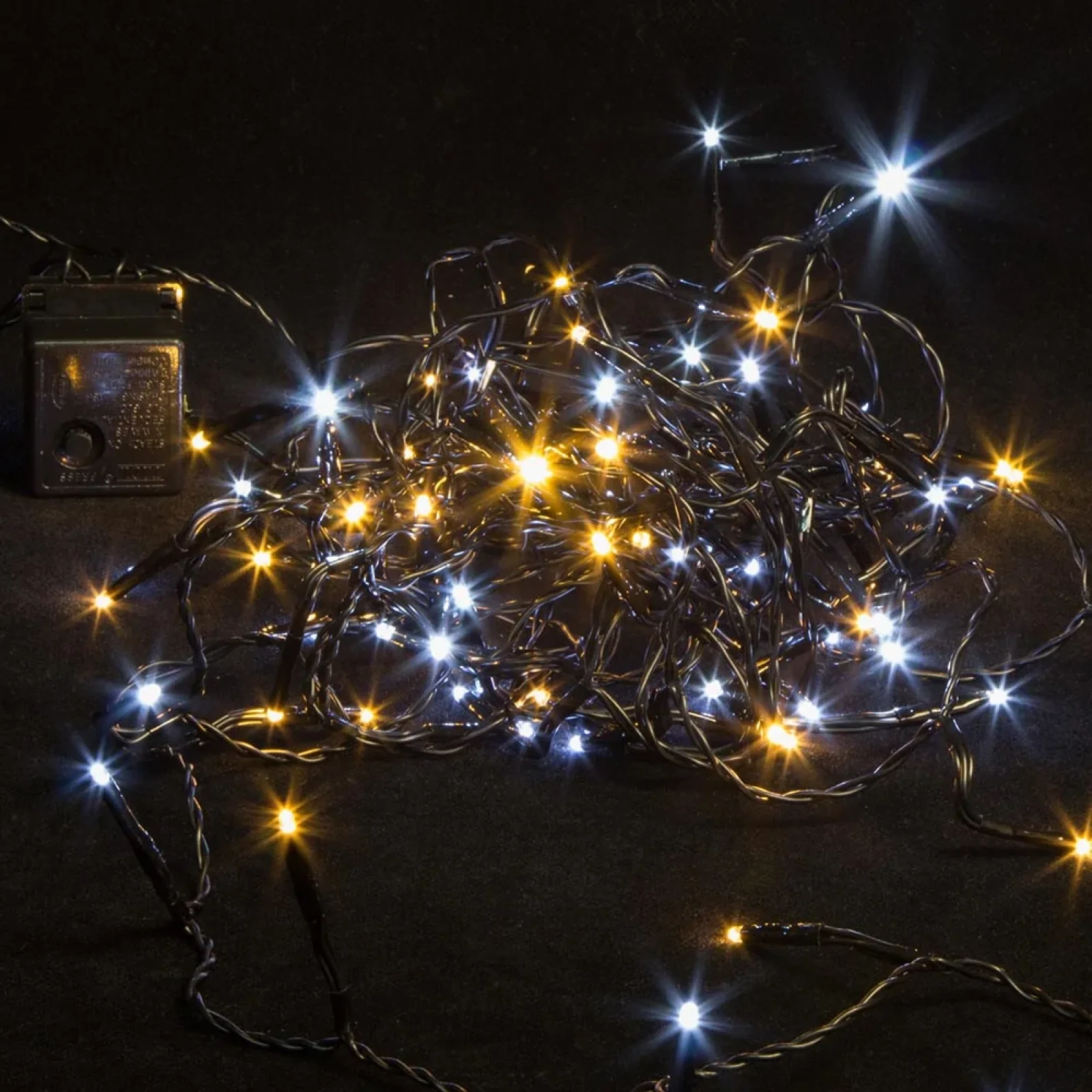 Світлодіодна гірлянда ColorWay (CW-G-250L5VMC) 250LED, 5м, (150 теплий статичний+100 білий водоспад) 220V UA