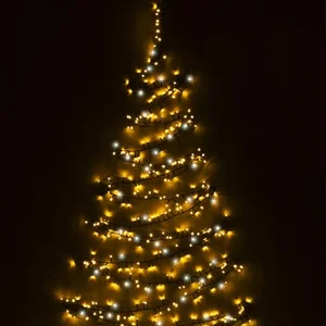 Світлодіодна гірлянда ColorWay (CW-G-250L5VMC) 250LED, 5м, (150 теплий статичний+100 білий водоспад) 220V UA